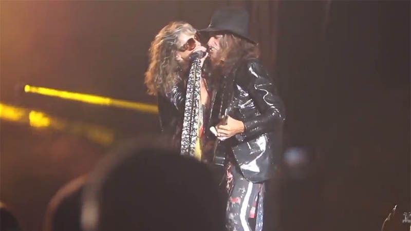 Caracas fue arrasada por el huracán  “Global Warming Tour” de Aerosmith