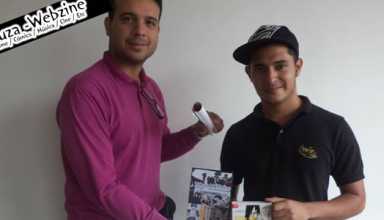 César Augusto Brak, el ganador de “Mi colección Geek” recibió su premio de Yakuza