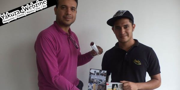 César Augusto Brak, el ganador de “Mi colección Geek” recibió su premio de Yakuza