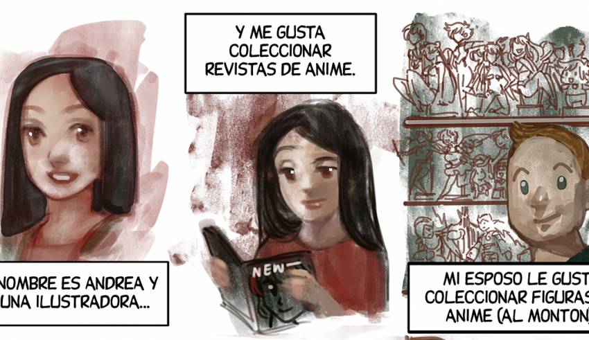 De amor y colecciones: webcomic de Andrea Montano (+imagen)