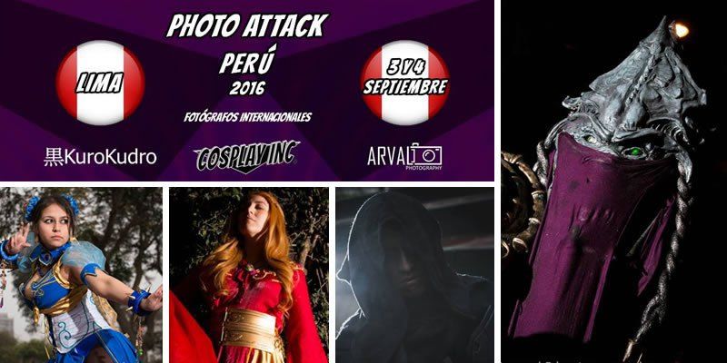 Photo Attack Perú 2016, un ejemplo de hermandad cosplayer