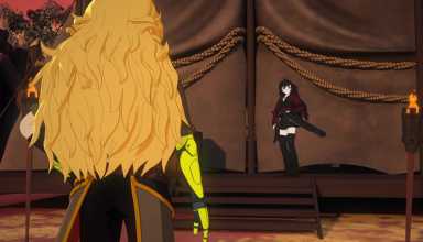RWBY v05e04: Yang vs Raven. The Battle of Mother and Daughter. Round 1