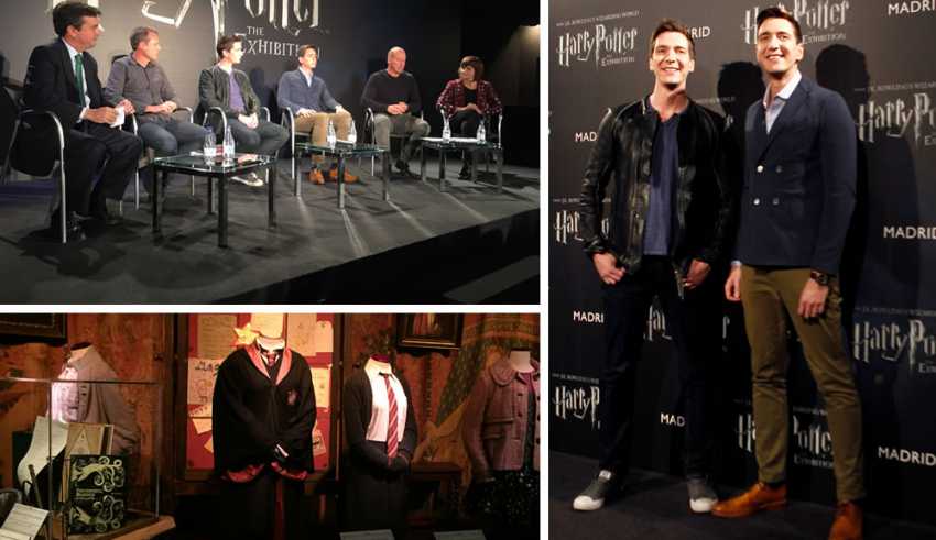 Los gemelos Weasley presentaron Harry Potter: The Exhibition en Madrid