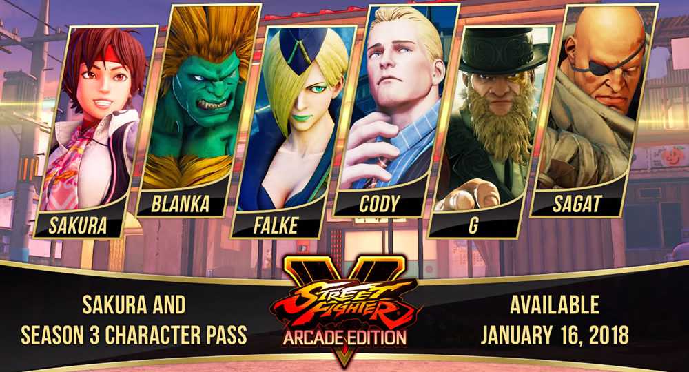 CAPCOM presentó el opening cinemático de Street Fighter V: Arcade Edition