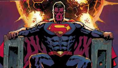 Superman aparece como gobernante de Apokolips en su nueva portada
