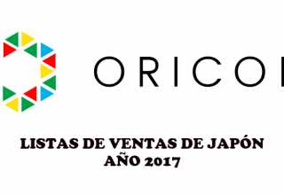 La lista Oricon de la música más vendida en Japón durante 2017