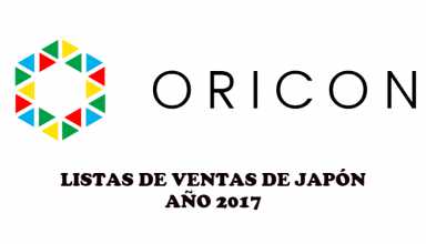 La lista Oricon de la música más vendida en Japón durante 2017