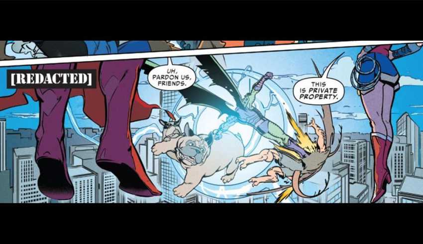 Superman y Wonder Woman aparecen en el último número de Lockjaw