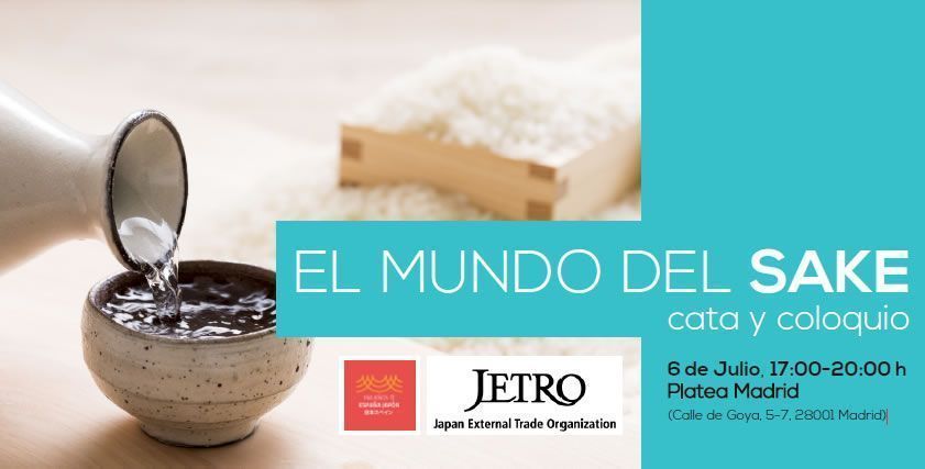 Cata y coloquio » El Mundo del Sake » en Platea este viernes