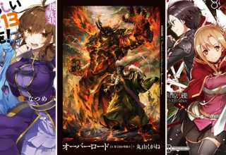 Overlord líder en ventas de novelas y otro top 10 para Sao