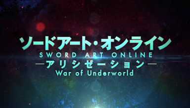 Sword Art Online: Alicization War of Underworld Parte 2 confirma estreno