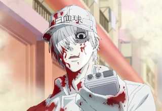 Cells at Work! Sus personajes están luchando contra el COVID-19