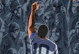 El día que Diego Maradona apareció en un anime