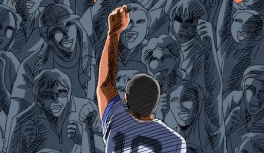 El día que Diego Maradona apareció en un anime