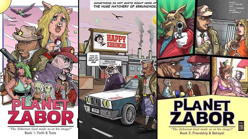 Planet Zabor: Una buena mezcla de un thriller policíaco y elementos Sci-Fi