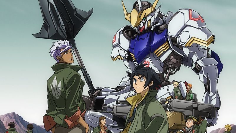 Mobile Suit Gundam Iron-Blooded Orphans Urðr-Hunt tendrá anime